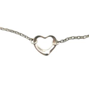 TIFFANY&Co. オープンハート ブレスレット SV925 2.5ｇ エルサペレッティ アクセサリー シルバー 1020