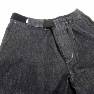 Graphpaper GM211-40114B 21SS COLORFAST DENIM BAGGY CHEF PANTS