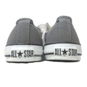 CONVERSE 未使用 CANVAS ALL STAR OX CHARCOAL オールスター スニーカー 1C989 ローカット チャコール