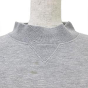 sacai 17SS トレーナー カットソー 長袖 ハイネック ドローコード グレー X