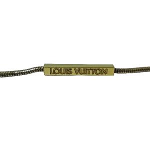 LOUIS VUITTON パンダンティフ ミルエウンヌ ニュイ ネックレス ラインストーン ゴールドカラー ピンク レッド X