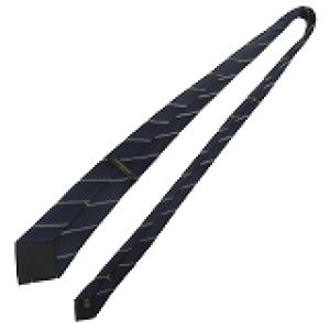LOUIS VUITTON 美品 モノグラム ネクタイ フォーマル ビジネス シルク イタリア製 紺 ネイビー 1118 GY09
