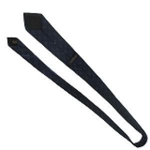 LOUIS VUITTON 美品 モノグラム ネクタイ フォーマル ビジネス チェック柄 シルク イタリア製 紺 ネイビー 1118 GY09