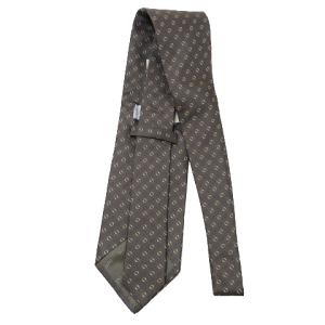 GIORGIO ARMANI 他 アルマーニ系 ネクタイ 3本セット タグ付あり ワイドタイ シルク 総柄 ストライプ 茶 紺 白 GY09 X