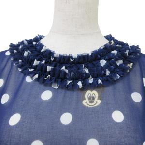 COMME des GARCONS GIRLｘDISNEY ワンピース ミッキー AD2021 NI-O001 S ネイビー