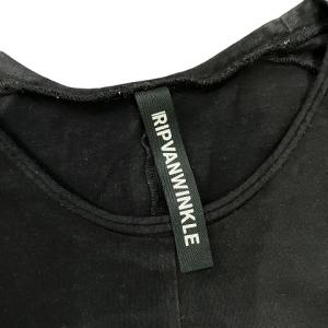 RIPVANWINKLE 20AW DOLMAN L/S Tシャツ 長袖 カットソー ドルマン L ブラック