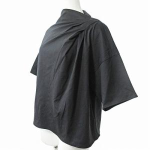 ADORE 19SS ライトジャージーカットソー 半袖 ストレッチ 黒 38 0111 IBO45