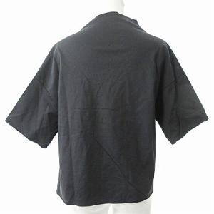 ADORE 19SS ライトジャージーカットソー 半袖 ストレッチ 黒 38 0111 IBO45