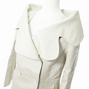 GIORGIO ARMANI 2WAY ジャケット コート ベージュ 38 1225 GY09