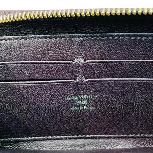 LOUIS VUITTON N91449 モノグラムエキゾチック ジッピーウォレット パイソンレザー パープル
