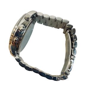 agnes b. 腕時計 クロノグラフ VD53-KJ100 クォーツ メタルバンド 稼働品 シルバーｘ白 ホワイト