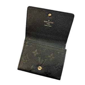 LOUIS VUITTON M58456 アンヴェロップ カルトドゥヴィジット モノグラムアンプラント カードケース ブラック