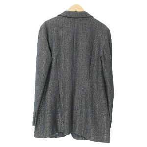 ETRO 美品 ラメ テーラード ジャケット 3B 総裏地 44 L相当 茶系 IBO49 X