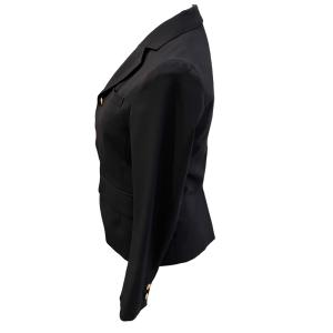 BEAMS BOY スクールジャケット ブレザー 金ボタン 背抜き 本切羽 無地 0号 紺 ネイビー