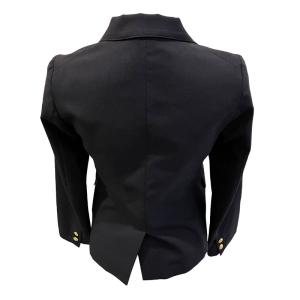 BEAMS BOY スクールジャケット ブレザー 金ボタン 背抜き 本切羽 無地 0号 紺 ネイビー