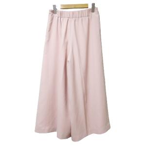 ADORE 近年 ドライジョーゼットワイドパンツ ガウチョ 38 M相当 ピンク IBO53 X