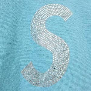 Supreme ×スワロフスキー 21SS S Logo Hooded Sweatshirt S