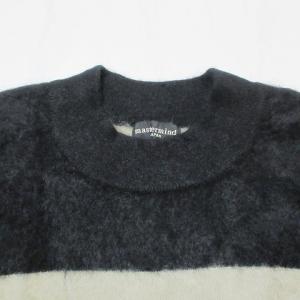 mastermind JAPAN カシミヤ100% セーター シャギー ニット 長袖 モックネック M マルチカラー