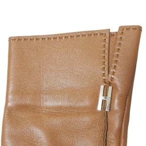 HERMES H金具 グローブ レザー 6 1