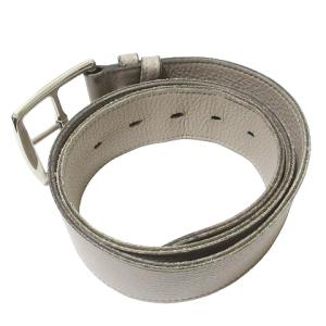 HERMES エトリヴィエール  ベルト L ヴィンテージ レザー ブラウングレー 80