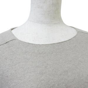 Drawer カシシル混 半袖 ニット 薄手 ウール ドロップショルダー 2 M相当 ベージュ IBO53 X