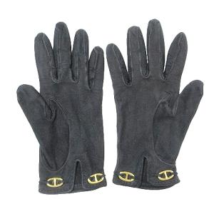 HERMES シェーヌダンクル 手袋 グローブ スエード 7 1