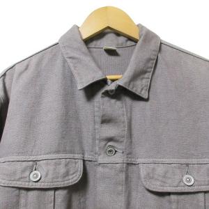 Ron Herman キャンバス ジージャン Gジャン ブルゾン ジャケット L パープル系 X