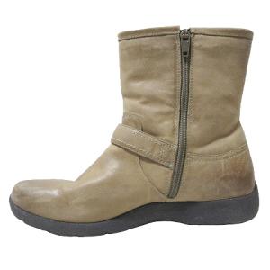 REGAL GORE-TEX エンジニア ショートブーツ ジップ 24.5cm ベージュ X