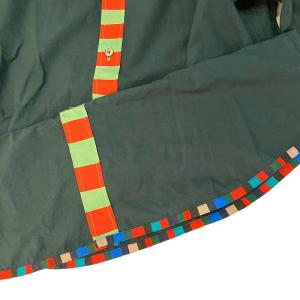 PAUL SMITH 美品 PS 近年AFRICAN FLAG プラケットシャツ 長袖 L 緑 グリーン