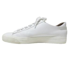 MARGARET HOWELL idea アイディア レザー スニーカー ローカット シューズ 靴 23.5cm 白 ホワイト X