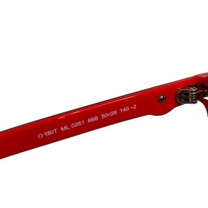 MONCLER ラウンド サングラス ORBIT ML0261 フルリム 5026 赤 レッド