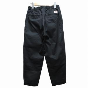 DANTON ワークパンツ テーパード 38 M 黒 ブラック
