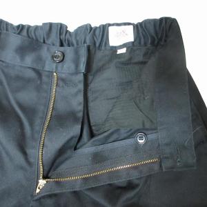 DANTON ワークパンツ テーパード 38 M 黒 ブラック