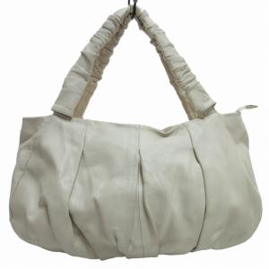 FURLA レザー ハンドバッグ トートバッグ 白 ホワイト