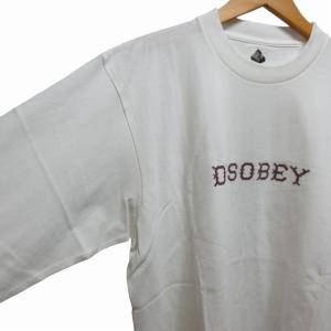 Mountain Research タグ付き Tシャツ カットソー 刺繍 長袖 L 白 ホワイト