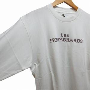 Mountain Research タグ付き Tシャツ カットソー 刺繍 長袖 L 白 ホワイト