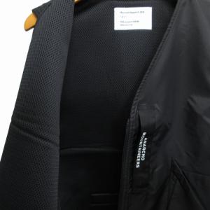 Mountain Research タグ付き E1 パディングベスト ナイロン ベルト 裏地メッシュ XL 黒 ブラック