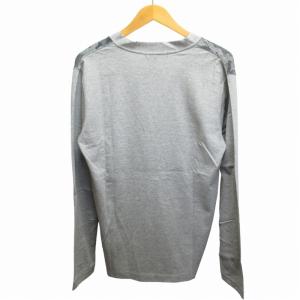 COMME des GARCONS HOMME タグ付き AD2015 カーディガン ニット 柄切替 M グレー