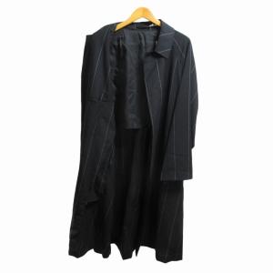 Graphpaper 20SS Wide Stripe Wool Oversized Coat 1