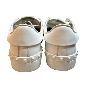 VALENTINO スニーカー ロックスタッズ アンタイトルド ローカット ロゴ TV931Y2 40 約25cm 白 ホワイト