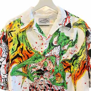 WACKO MARIA NECK FACE HAWAIIAN SHIRT シャツ NECKFACE-WM-HI10-A