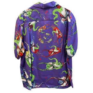 WACKO MARIA タグ付き NECK FACE ネックフェイス HAWAIIAN SHIRT アロハシャツ 半袖 総柄 NECKFACE-WM-HI12-C