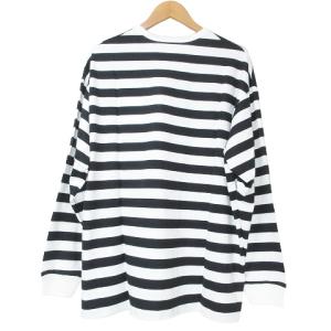 Graphpaper 近年 Border L/S Tee タグ付き ボーダーTシャツ 長袖 GM193-70111B