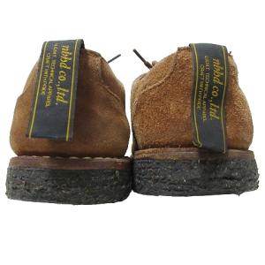 NEIGHBORHOOD スウェード シューズ 革靴 ステッチ 10 約28cm 茶 ブラウン X