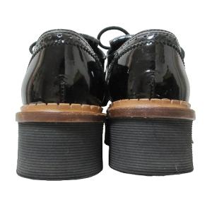 TOD'S 17AW プラットフォーム ダービーシューズ 37 ブラック