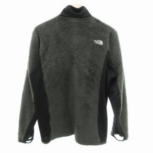 THE NORTH FACE フリース0ジャケット サミットシリーズ ロゴ刺繍 M グレー