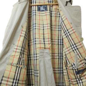 burberrys ヴィンテージ トレンチコート 裏ノバチェック ベーシュ系 90-165-4