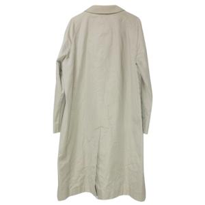 Aquascutum ステンカラーコート ロング 裏チェック ベージュ GY09 X