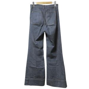 MADISONBLUE フレア デニム パンツ ジーンズ ハイウエスト 02 M 紺 ネイビー X