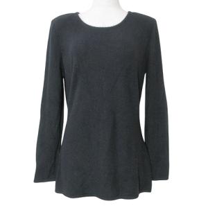 BOUTIQUE 長袖 ニット セーター 厚手 M 黒 ブラック GY14 X